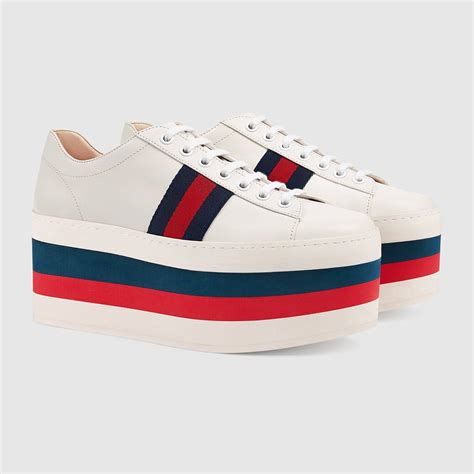 chaussure compensée Gucci